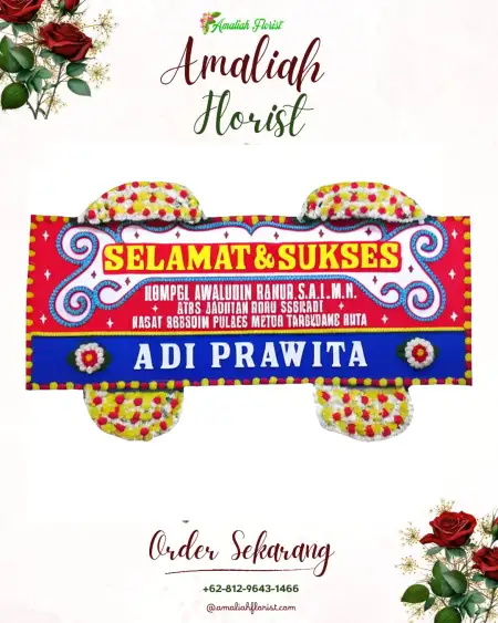 Papan Bunga Ucapan Selamat Eureunpalay